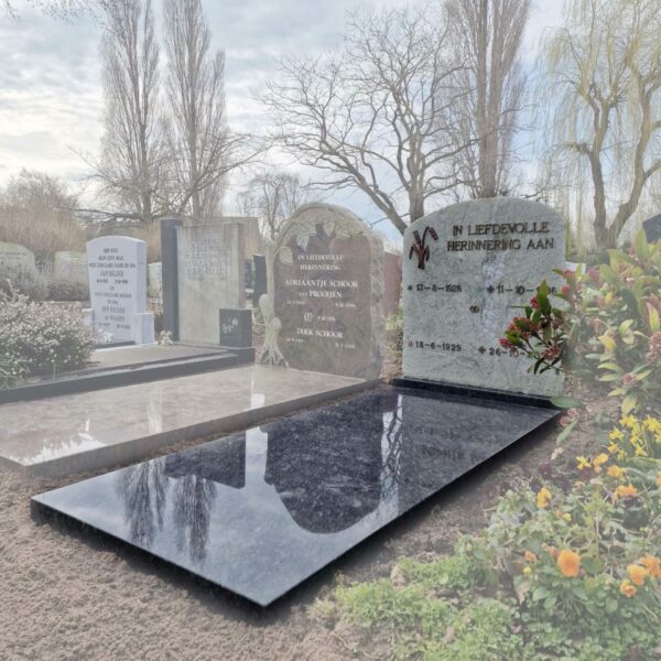 Onderhoudsvrij grafmonument