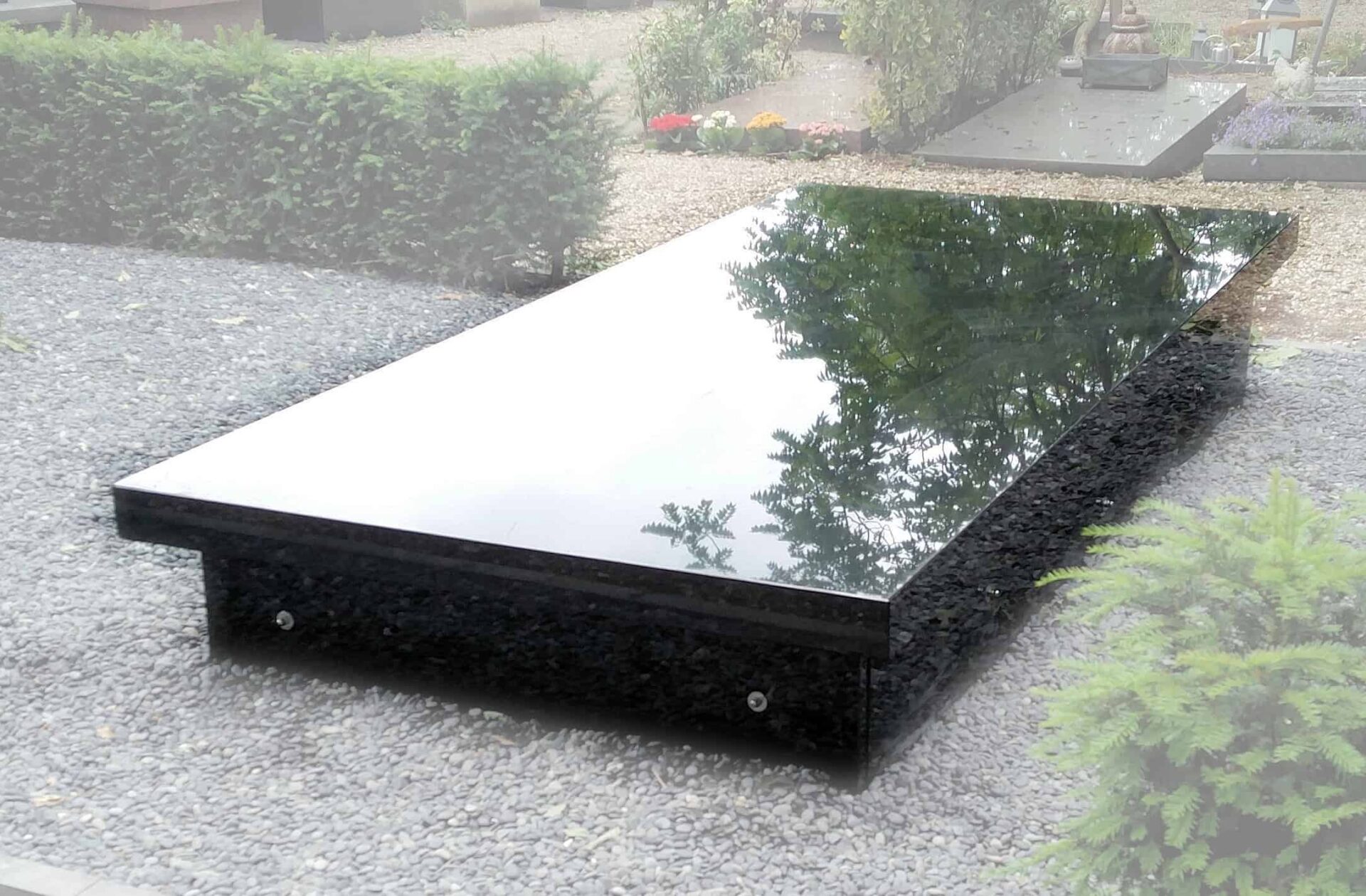 Eenvoudig grafmonument
