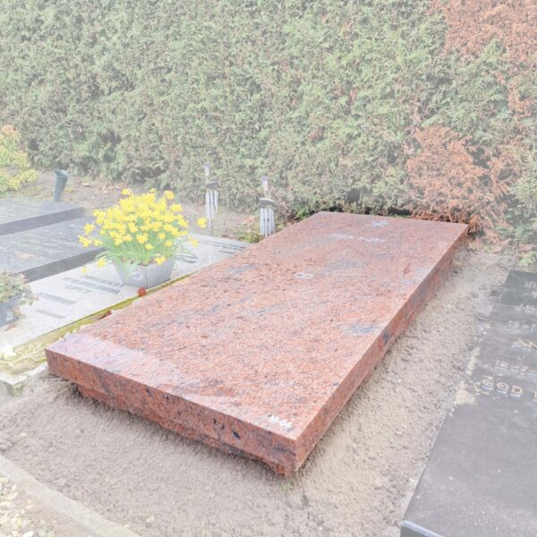Eenvoudig grafmonument