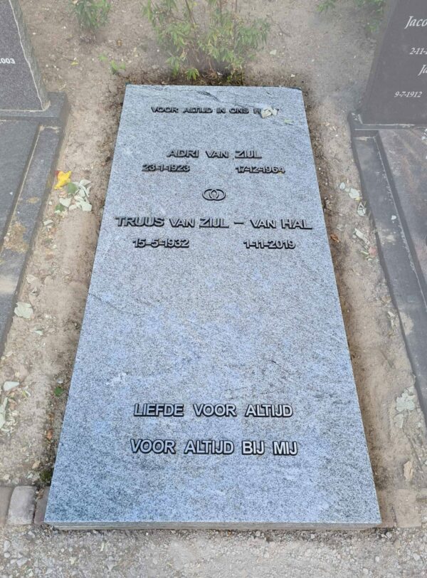 Onderhoudsvrij grafmonument