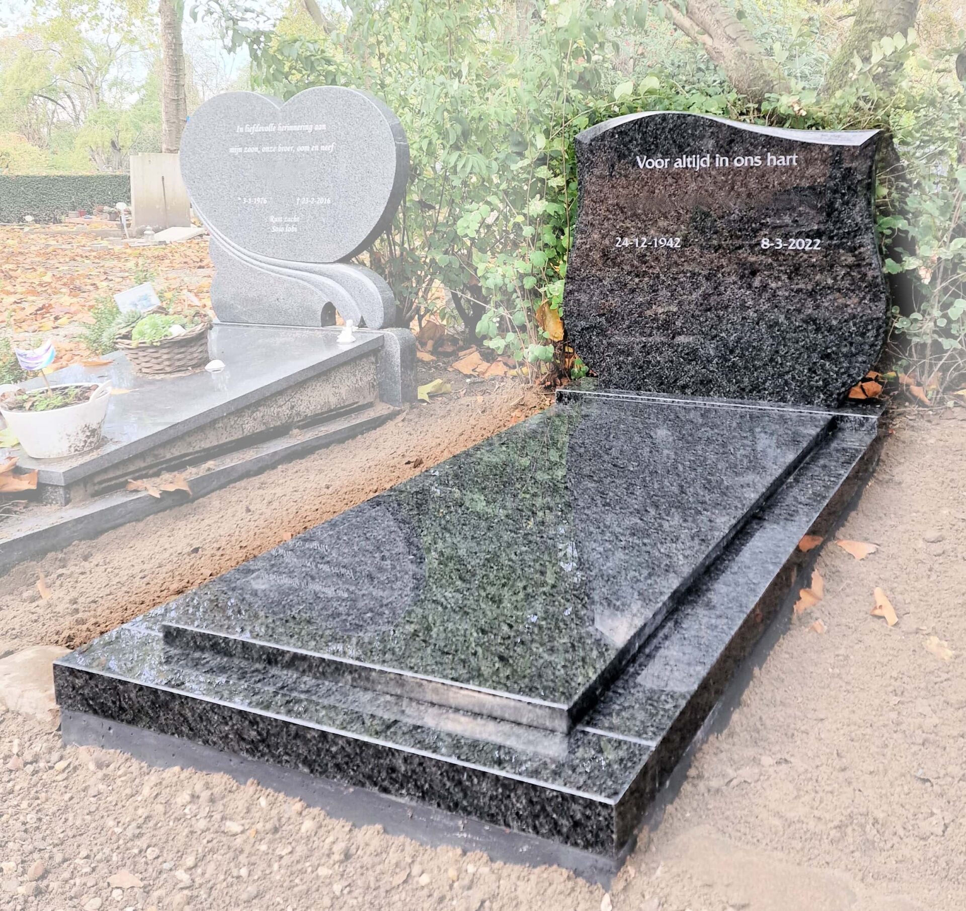 Elegant grafmonument
