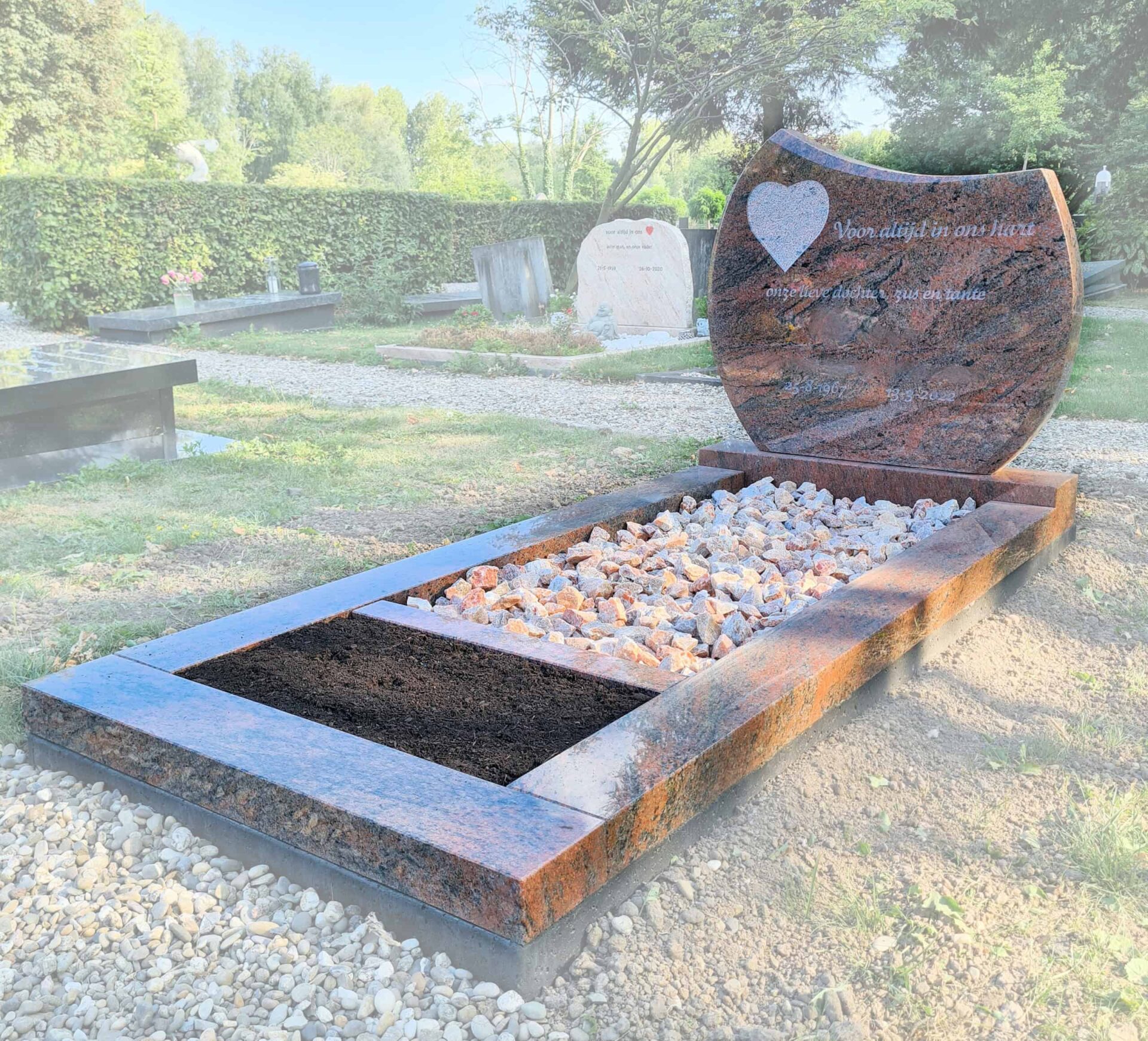 Elegant grafmonument