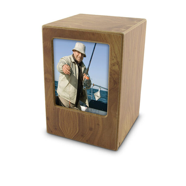 Houten foto urn - XL