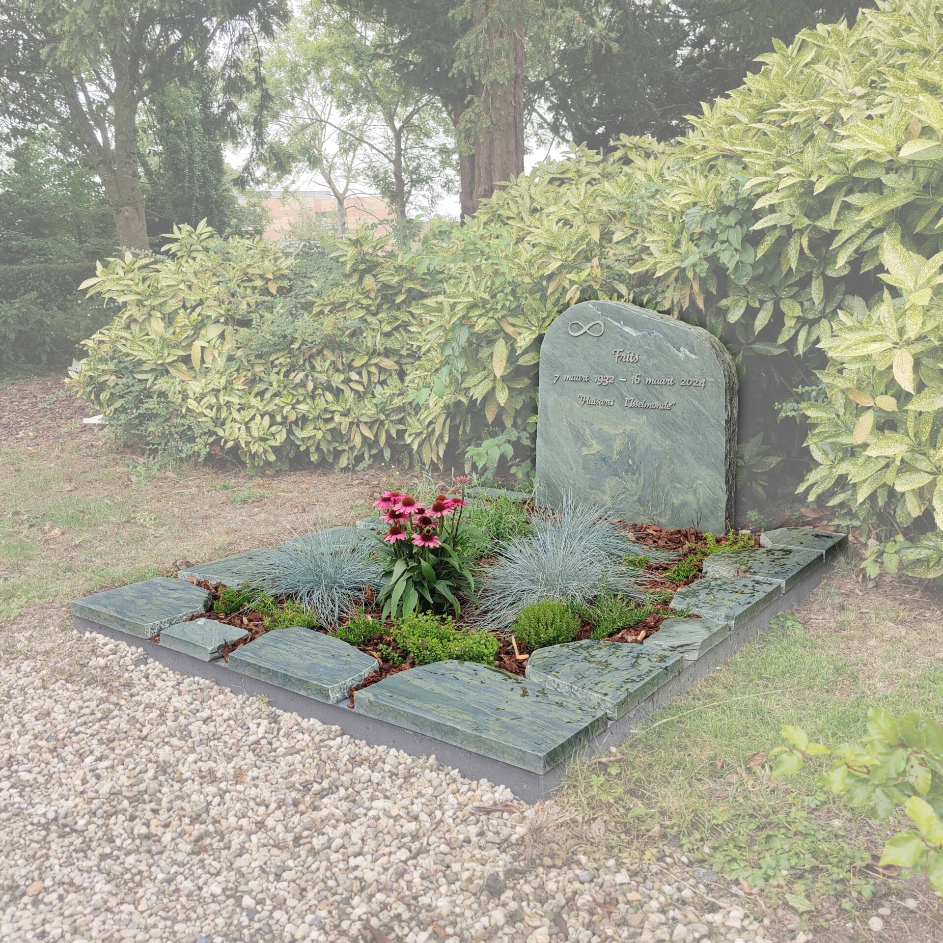Familiegraf - Dubbele grafsteen